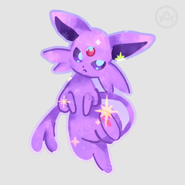 Espeon Sticker
