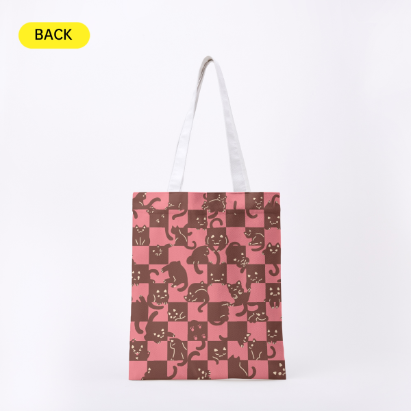 Chess Cat Board Tote Bag