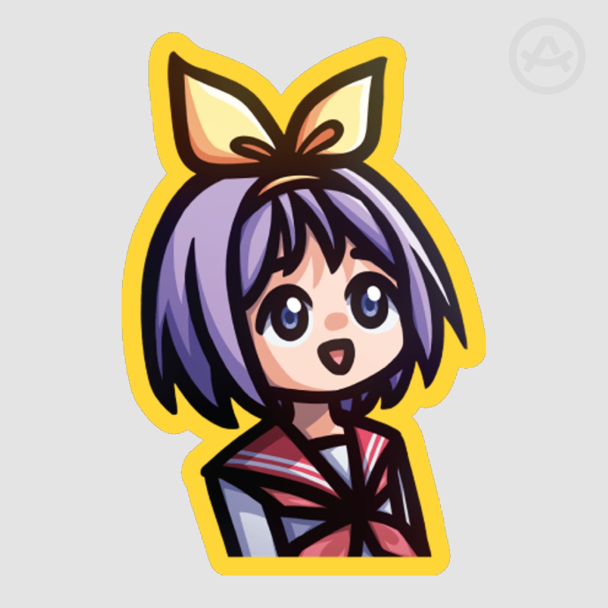 Lucky Star Sticker - Hiiragi Tsukasa