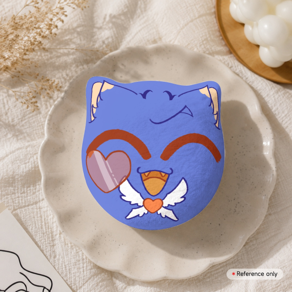 Cat Angel Alastor Plush Badge