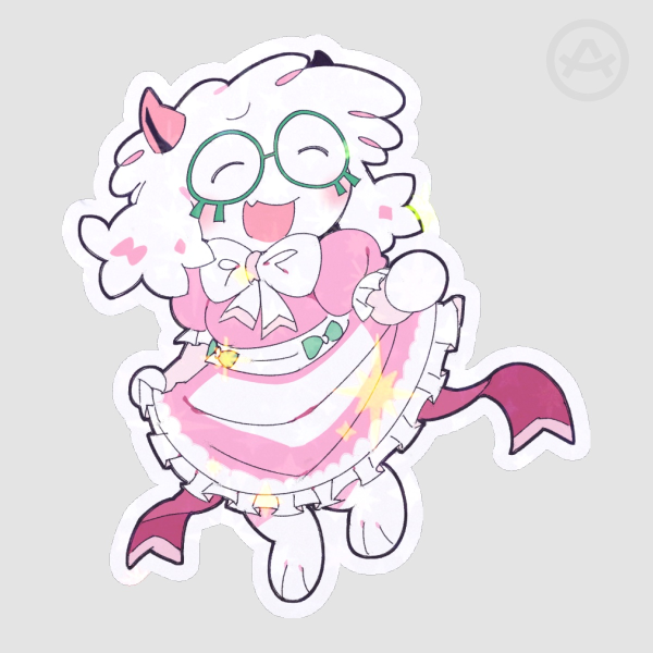 Princess Ralsei Sticker
