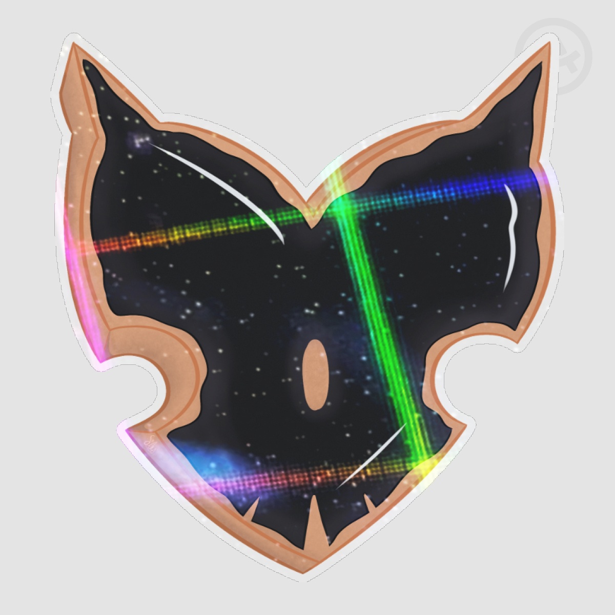 Holo Blitz Imp Circus Logo Cookie Sticker