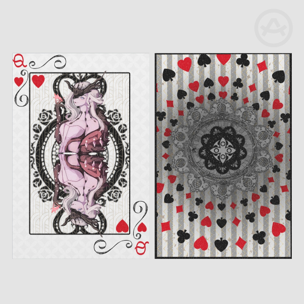 Signora Queen of Hearts Holographic Photocards