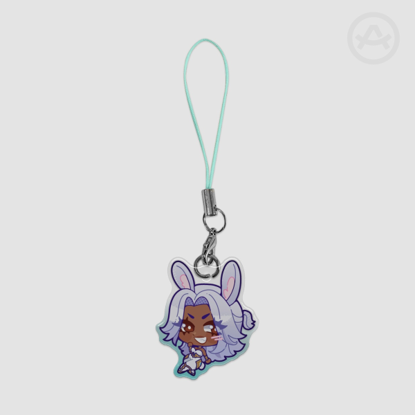 Gummy Bunny Business Domina Phone Charm