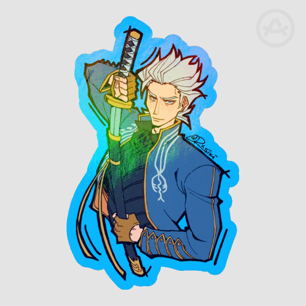 Vergil Holo Sticker