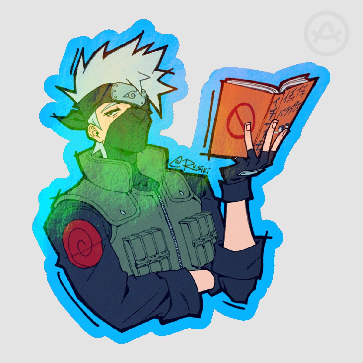 Kakashi Holo Sticker