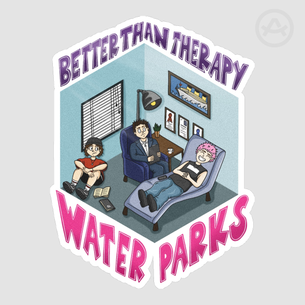 Better Than Therapy Sticker