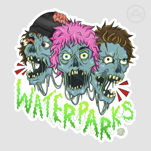 Zombie Parx Stickers