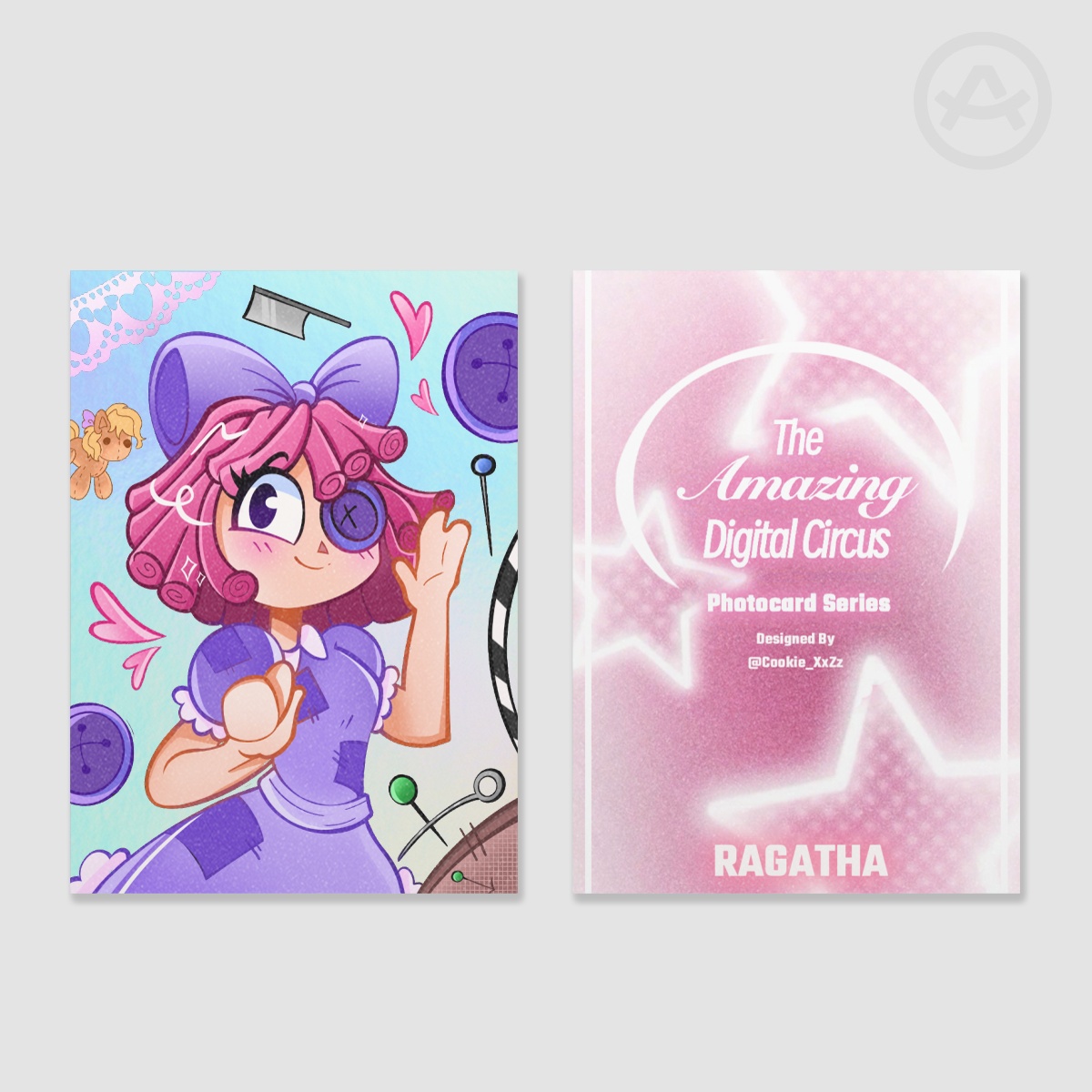 Ragatha- Holographic Photocards Series | The Amazing Digital Circus