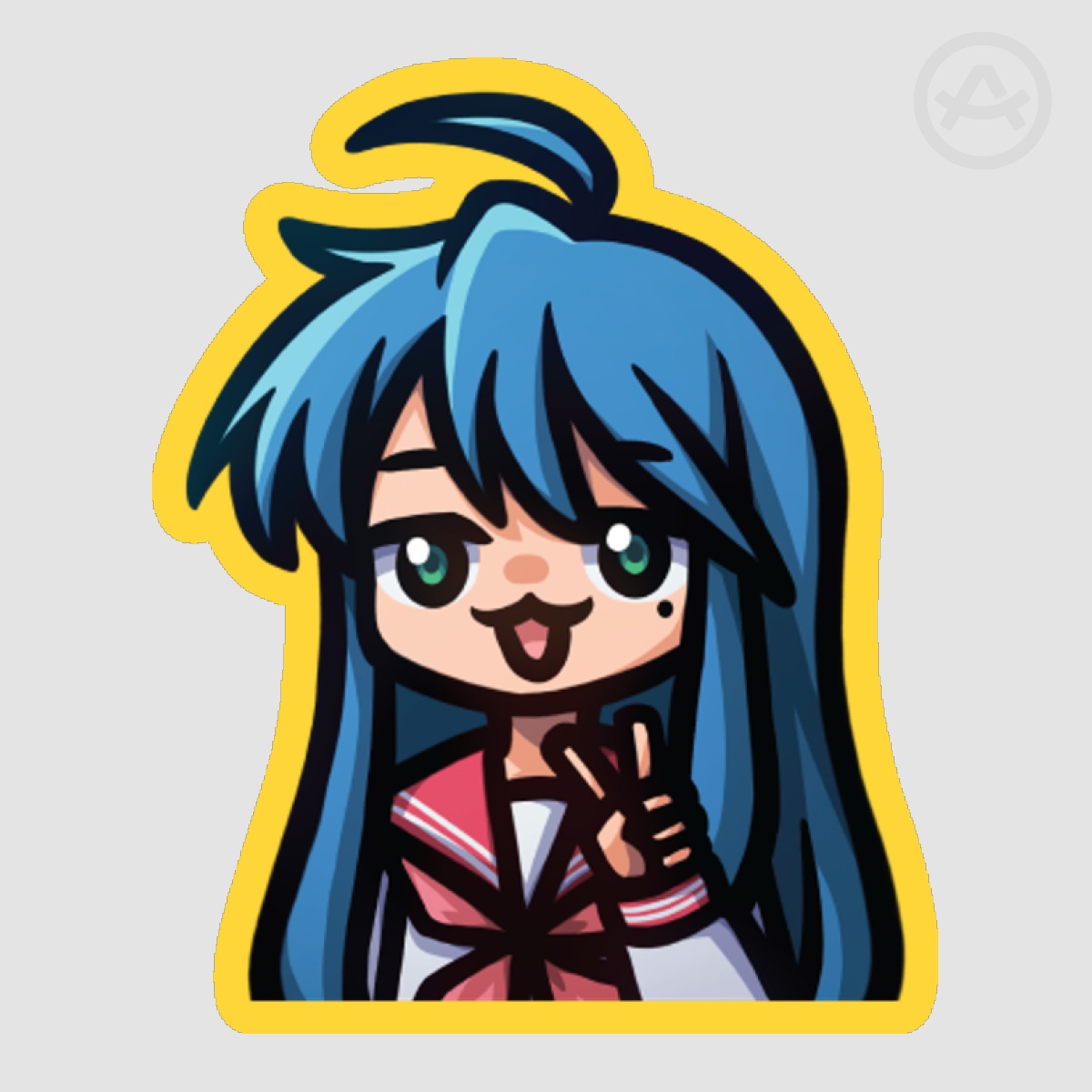 Lucky Star Sticker - Izumi Konata