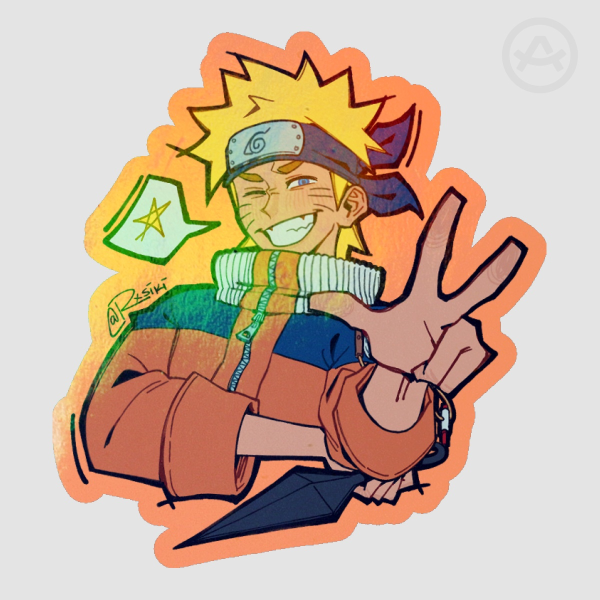 Naruto Holo Sticker