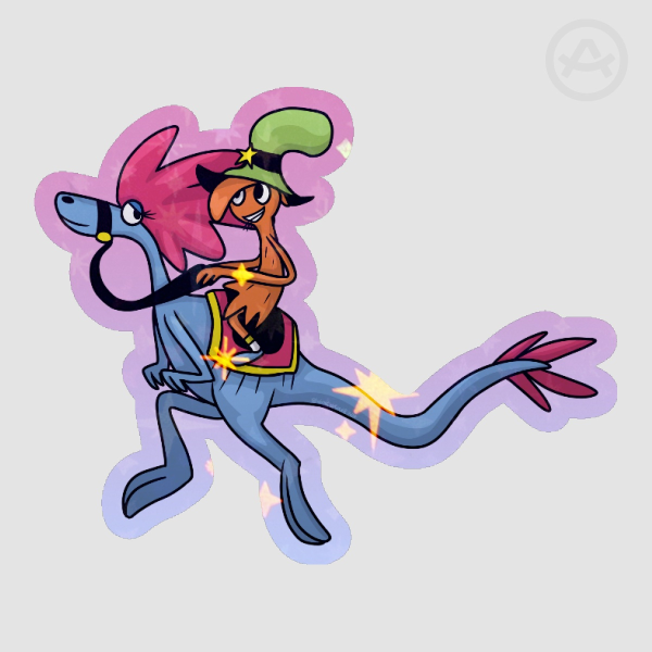 Wander & Sylvia Holo Star Sticker