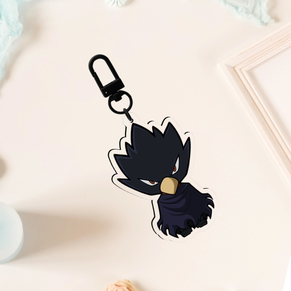MHA: Fumikage Tokoyami Tsukuyomi Acrylic Keychain