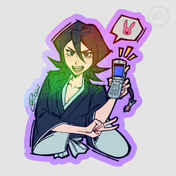 Rukia Holo Sticker
