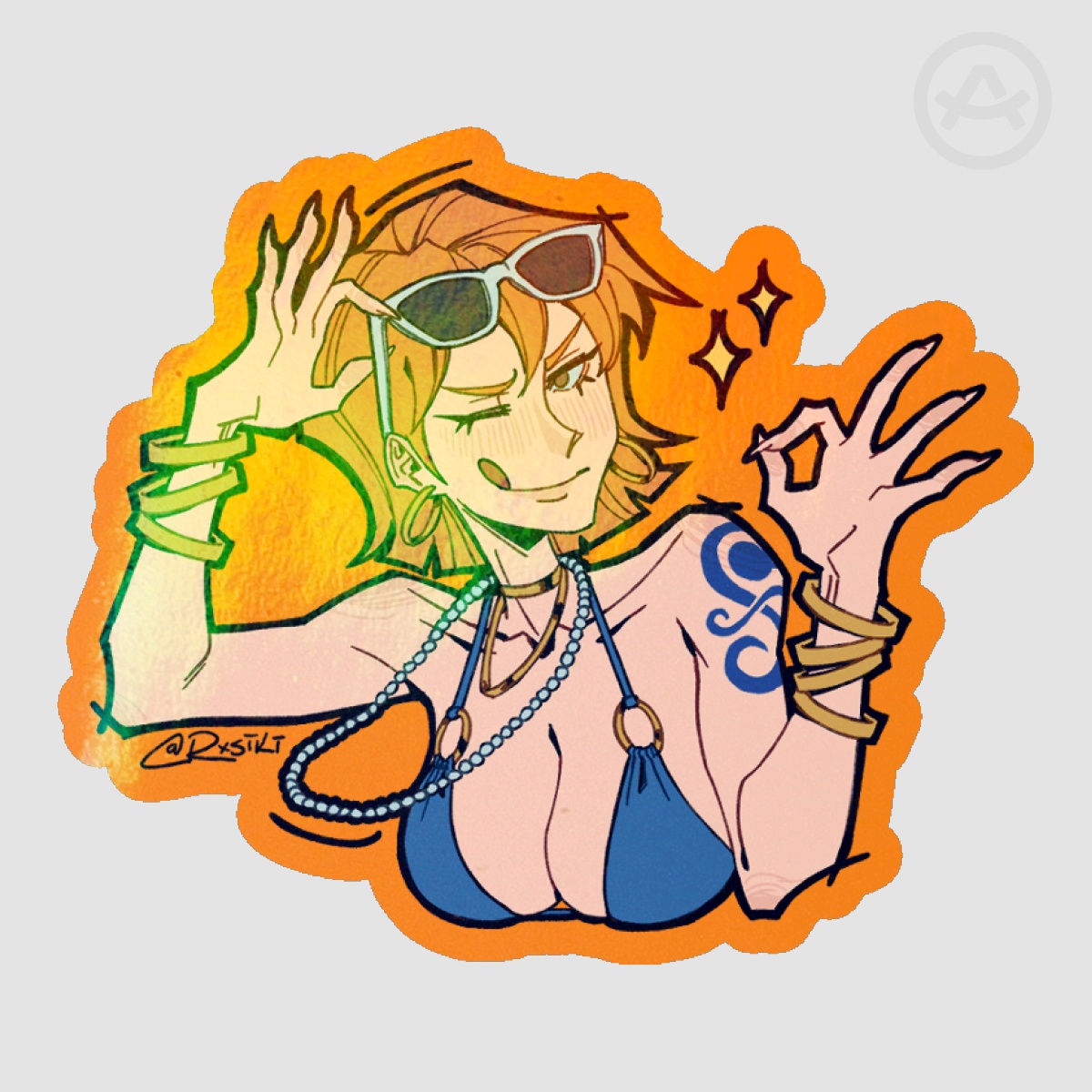 Nami Holo Sticker