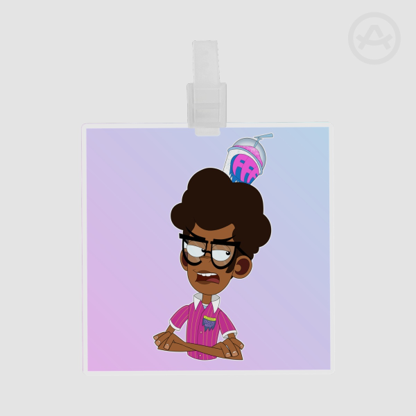 Lenny Flynn-Boyle Plastic PET Luggage Tag