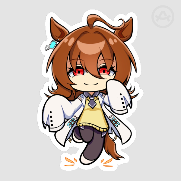 Agnes Tachyon Umamusume Sticker