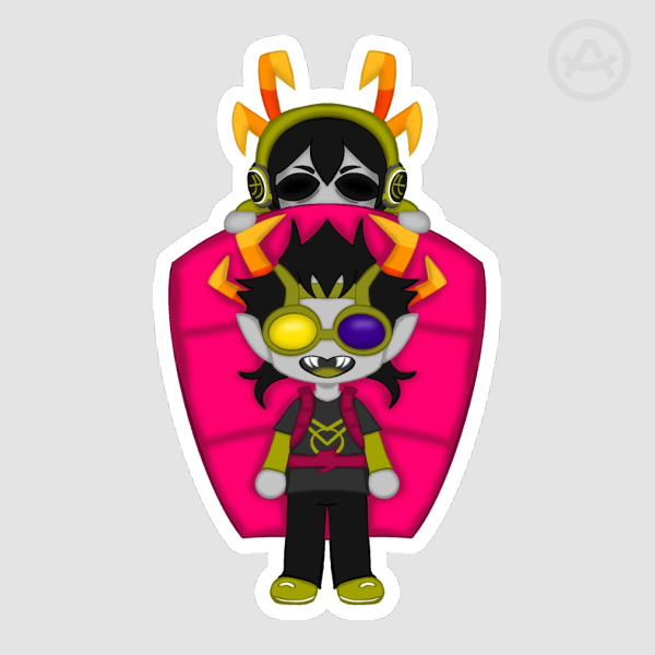Kuprum Maxlol and Folykl Darane Stickers