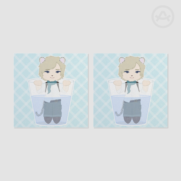 Snow Leopard Sherry Birkin (re6) print