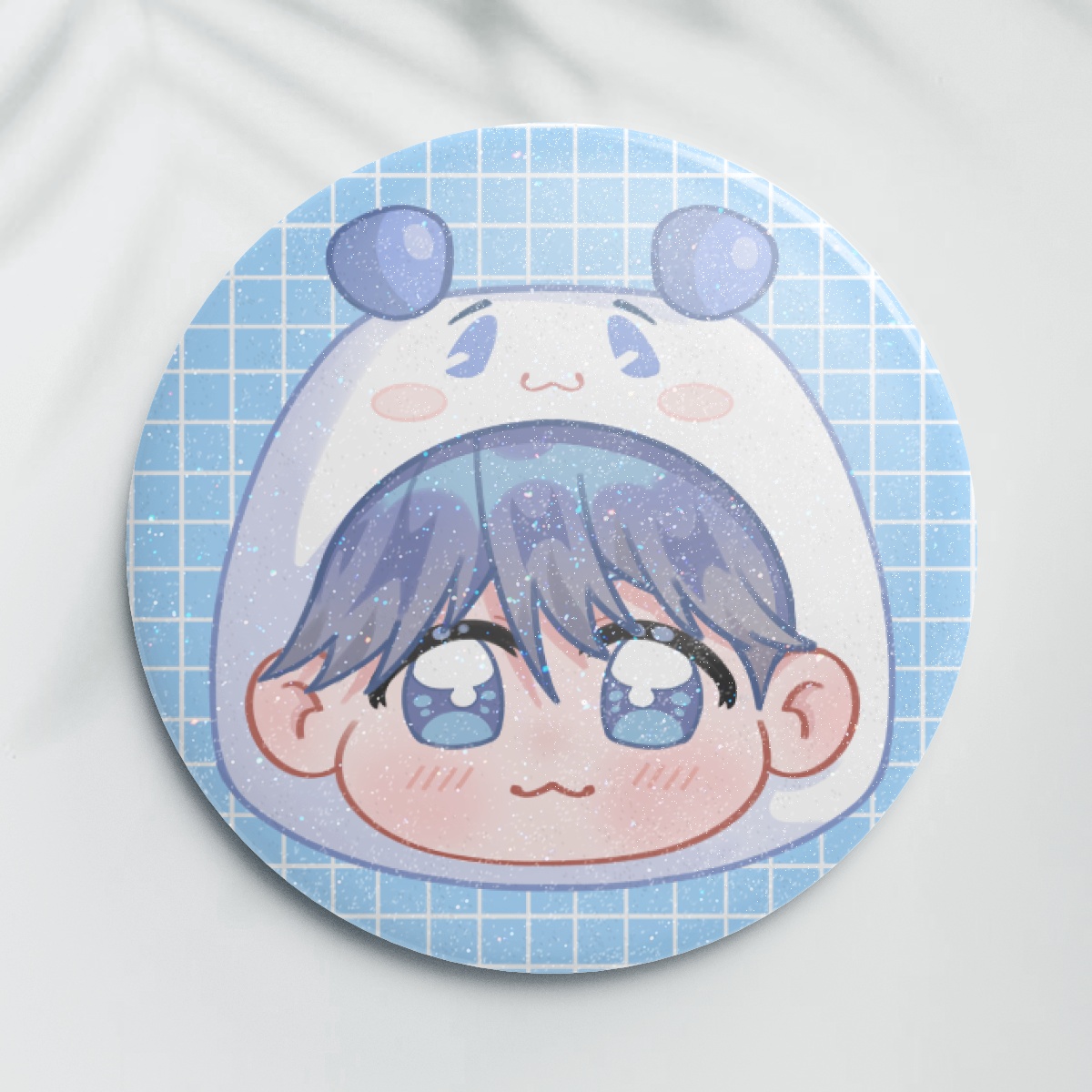 Plave Nam Yejun Chibi MMMM Meymu Badge