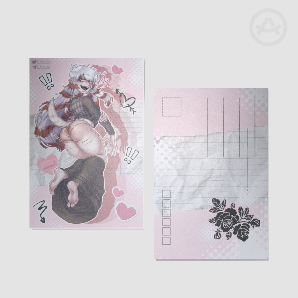 Postcards A5 with Broken Colors