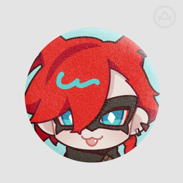 Caspurr Catacini Plush Badge