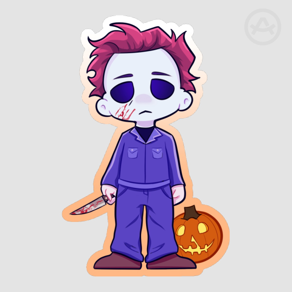Michael Myers Halloween Sticker