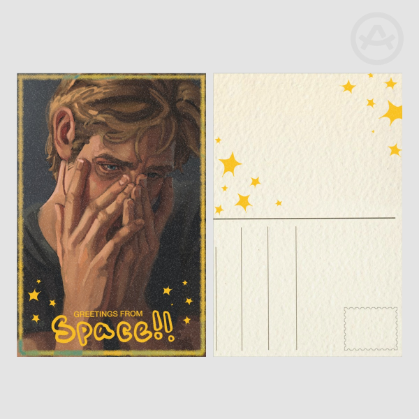 Greetings from Space!! Project Hail Mary Postcard