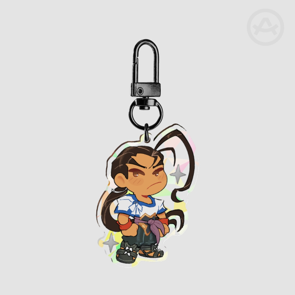 Fei Fong Wong [Xenogear] - Broken Glass Acrylic Keychains