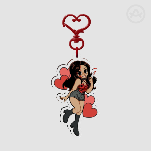 Nikki Obsession Acrylic Keychain