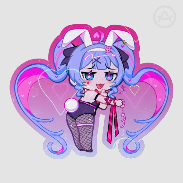 Rabbit Hole Miku Sticker