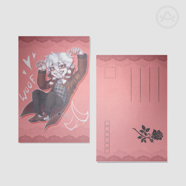Postcards A5 with Broken Colors