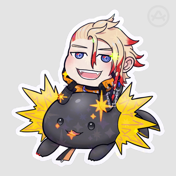 Axel Syrios (HOLOSTARS EN) Sticker