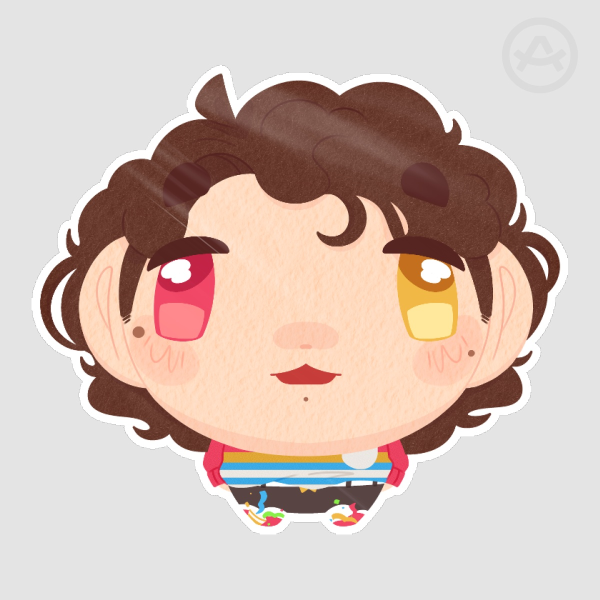 Staring at You | Pixel | Sticker