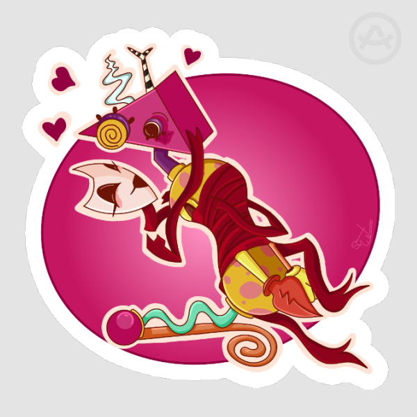 Abstragedy Sticker