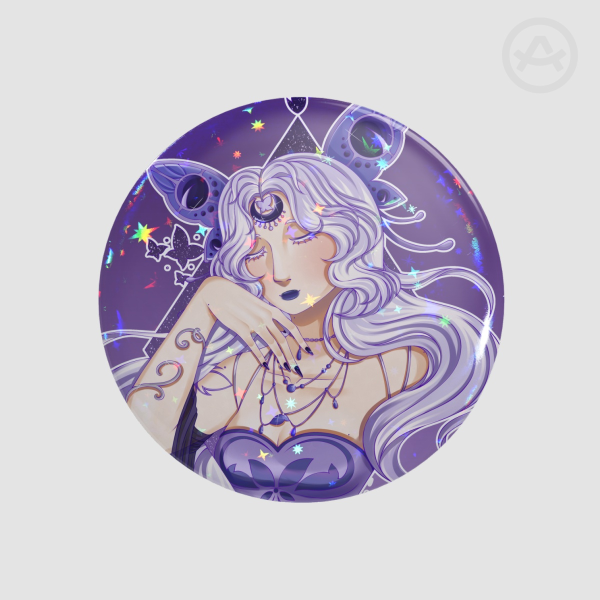 Dahlia | Round Badge