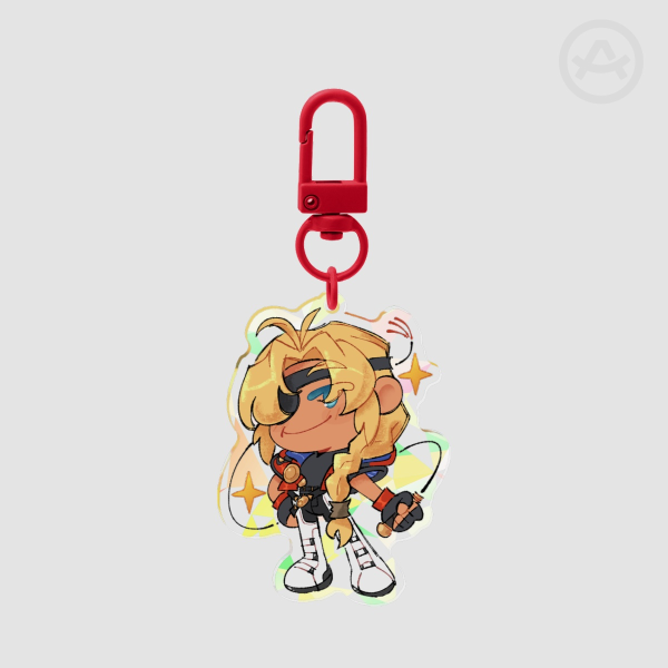Bartholomew Fatima [Xenogear] - Broken Glass Acrylic Keychains