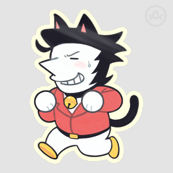 Kitty Spamton Sticker