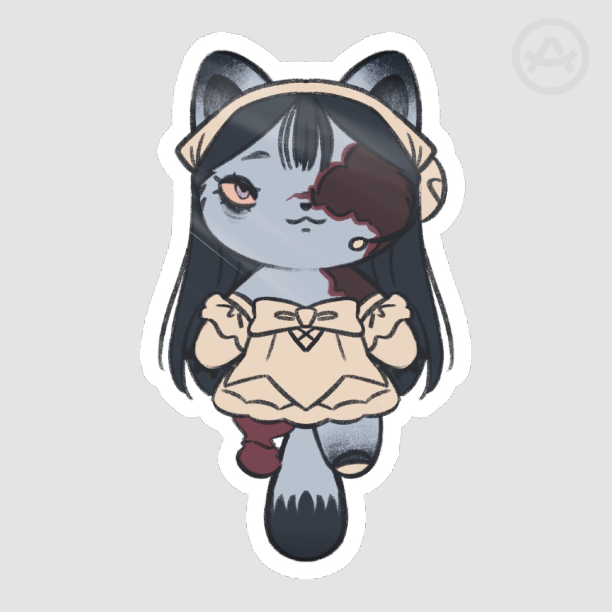 Sua Cat Die Cut Stickers