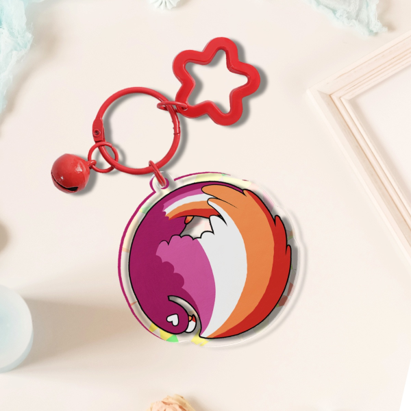 Pride Birds - Lesbian (Keychain)