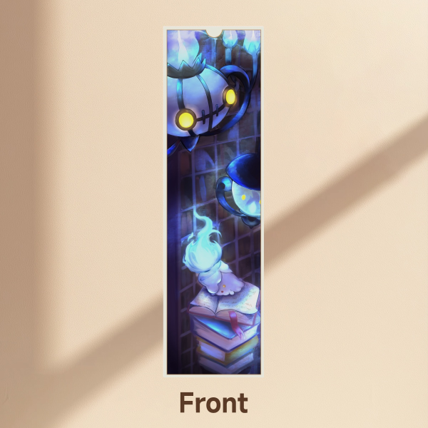 Chandelure, Lampent, and Litwick Plastic Bookmarks