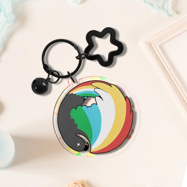 Pride Birds - Disability (Keychain)