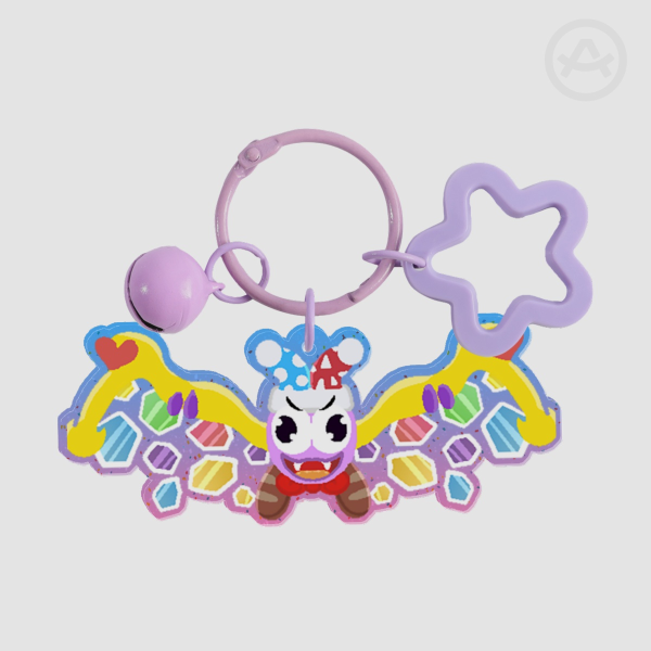 Marx- Colored Edge Acrylic Keychain!