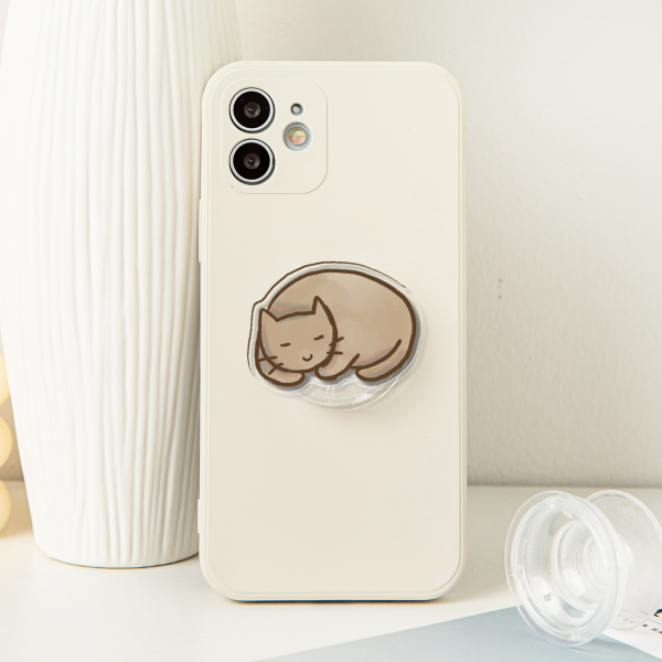 Sir Cat Acrylic Phone Holder