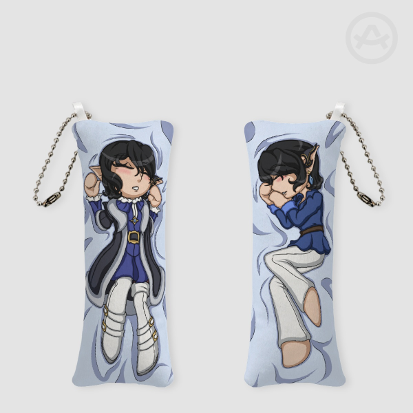Aymeric Mini Body Pillow Keychains