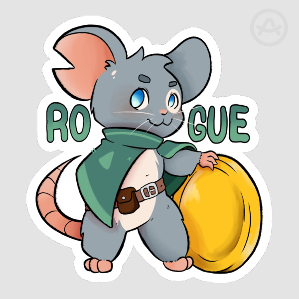 Rat Rogue Stickers