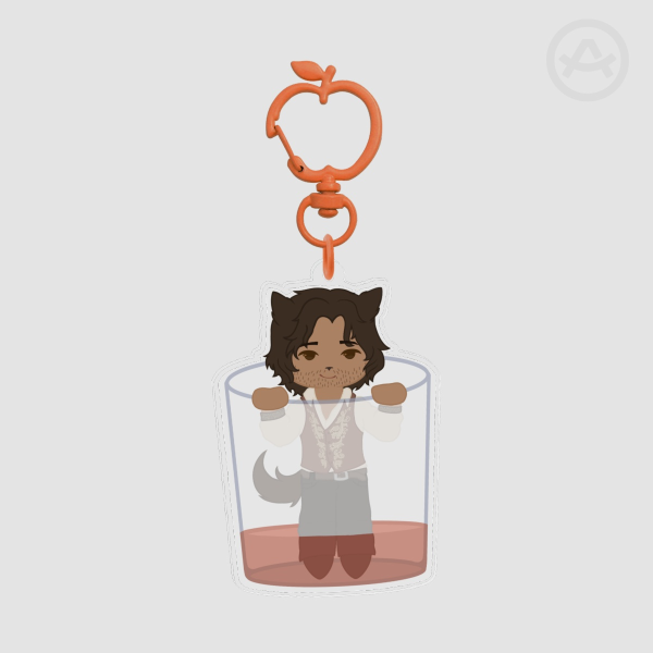 Wolf Luis Serra (RE4r) keychain