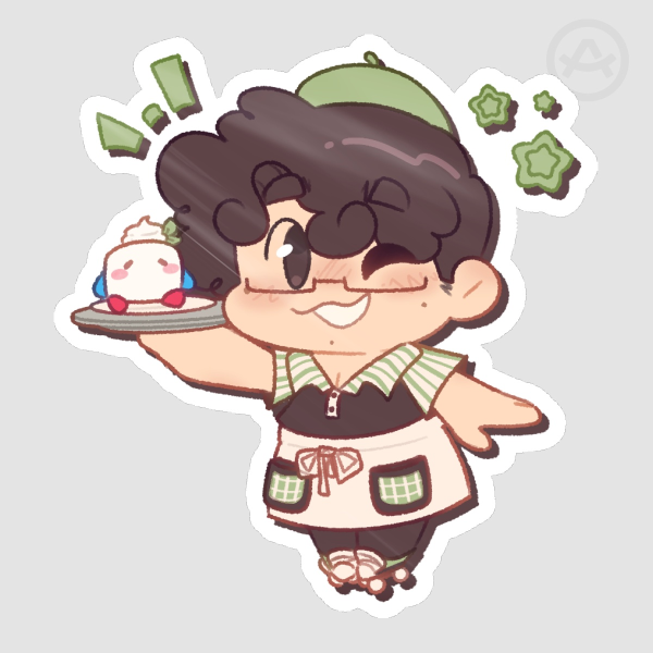 Order Up! | Internet Cafe!Pixel | Sticker
