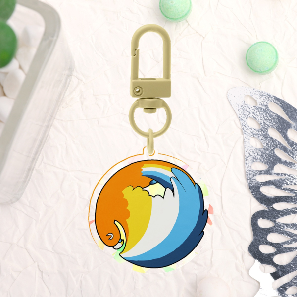 Pride Birds - Aroace (Keychain)