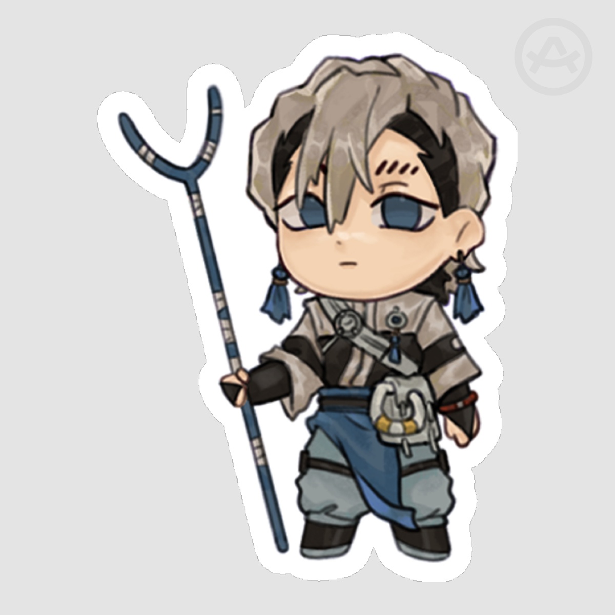 Chibi Gachiakuta Zanka Sticker